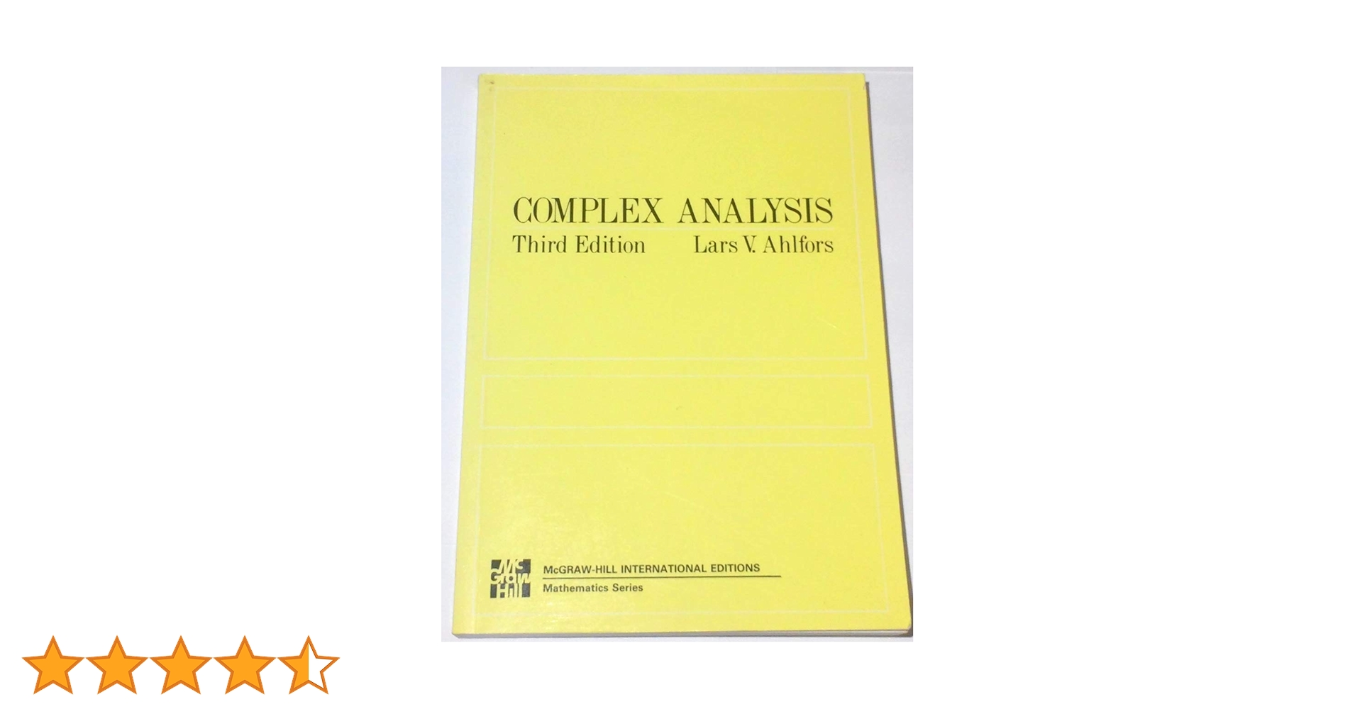 Buy Complex Analysis (Int'l Ed) (TMHE IE OVERRUNS) Book Online at